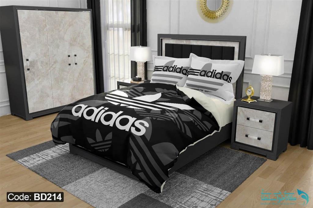 روتختی یک نفره طرح adidas برند دکو کد BD214